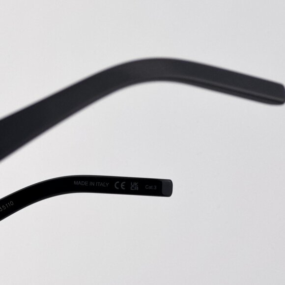 Saint Laurent SLM60 006 Women’s Sunglasses – Black / Grey Cat Eye